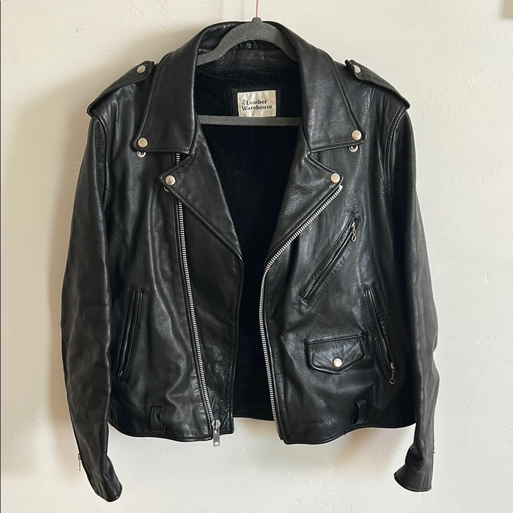 Genuine Leather Biker Jacket